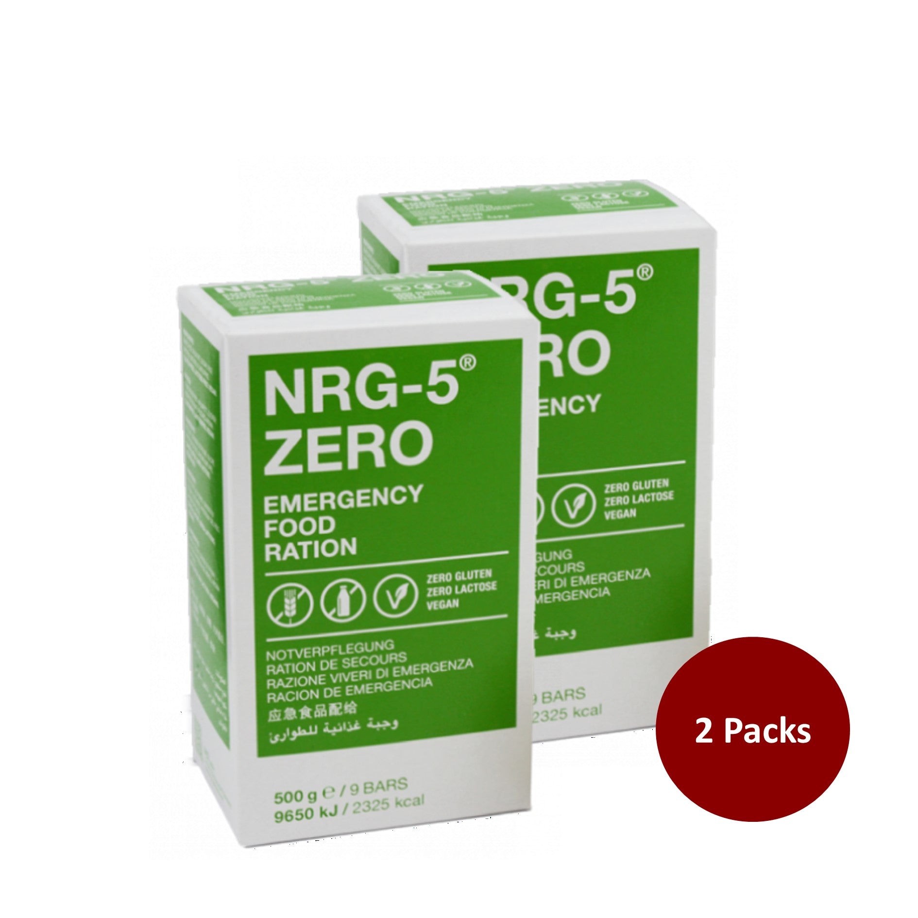 NRG-5®ZERO Emergency Food Ration - Gluten Free – Swisspro Singapore