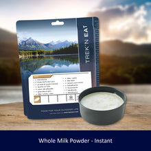 Trek'n Eat Whole Milk Powder- Instant - Ready to Eat Meals