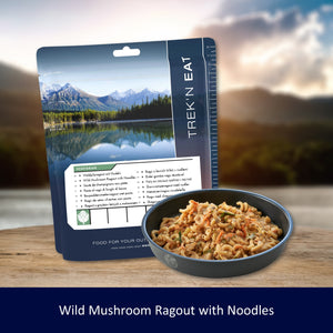 Trek'n Eat Wild Mushroom Ragout with Noodles - Ready to Eat Meals